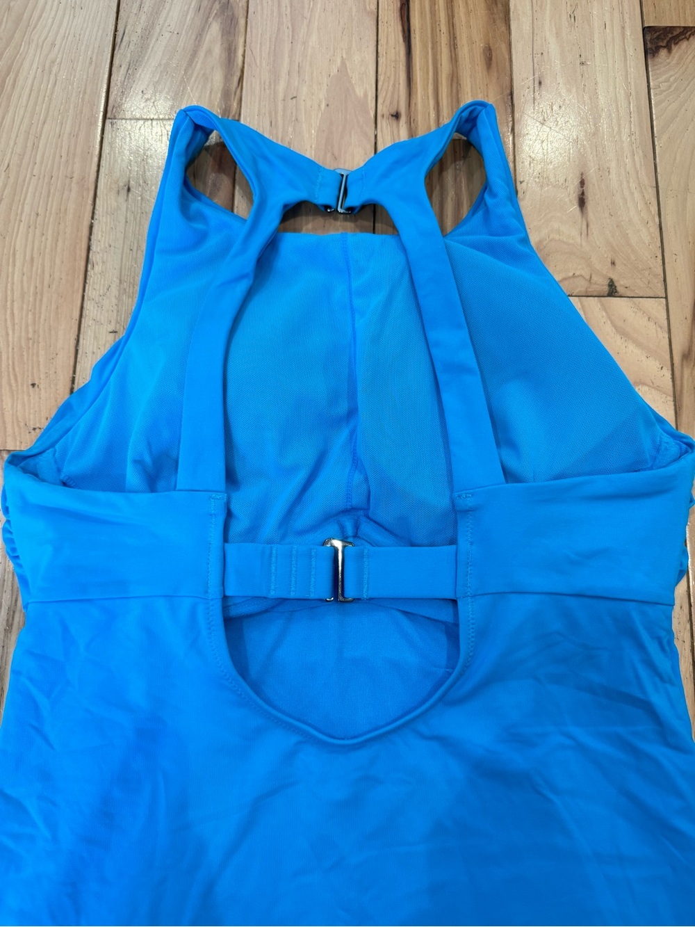 NWOT- Altheta Maldives Electric Blue High Neck Swim Tank and Bottom Size M - Picture 6 of 10